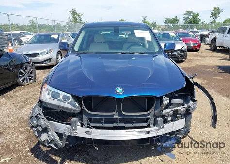 2013 BMW X3 xDrive28I from USA, damaged, VIN 5UXWX9C56D0A23856